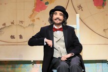 こまつ座 第145回公演「吾輩は漱石である」より。（撮影：宮川舞子）