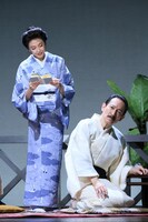 こまつ座 第145回公演「吾輩は漱石である」より。（撮影：宮川舞子）