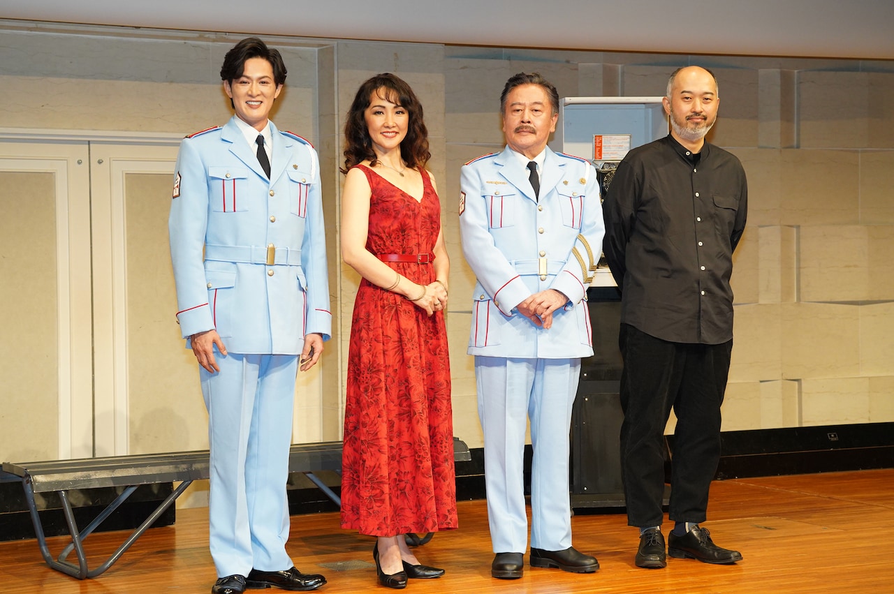 ほのぼのと“大したことある”物語が展開、ミュージカル「バンズ・ヴィジット」出演者らが意気込み