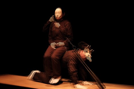 劇団なかゆび「お國と五平」より。（撮影：佐々木啓太）