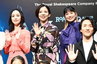 ミュージカル「マチルダ」製作発表の様子。