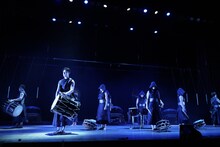 「鼓童ワン・アース・ツアー2022～ミチカケ」より。（撮影：岡本隆史）