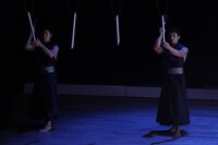 「鼓童ワン・アース・ツアー2022～ミチカケ」より。（撮影：岡本隆史）