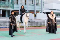 左から橘ケンチ、中川晃教、別所哲也。（撮影：引地信彦）