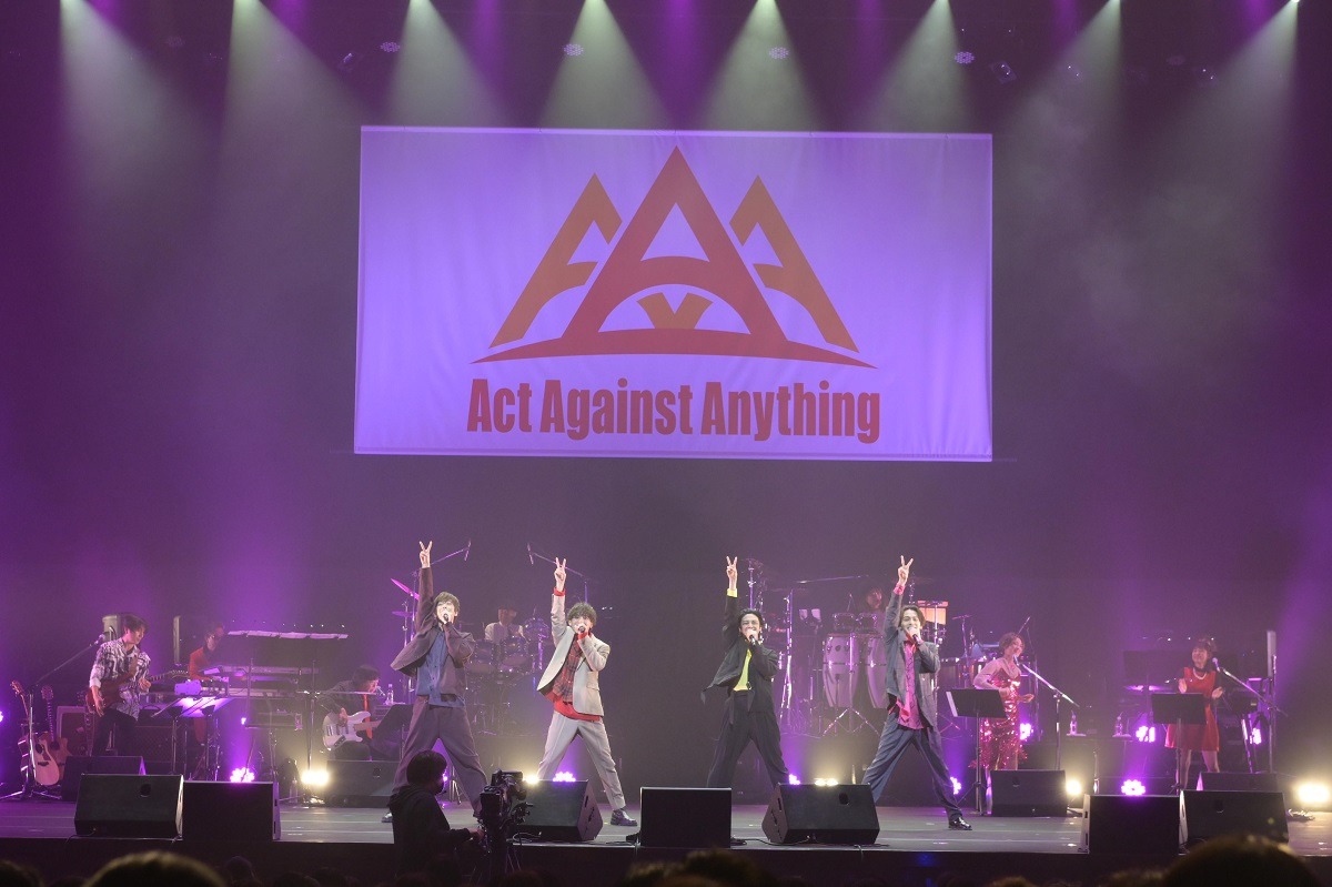 「Act Against Anything VOL.2『THE VARIETY 28』～4年ぶりブリ生舞台！全身全霊！心を込めて歌って踊って皆でチャリティ全員集合！～」より。
