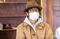 ミュージカル「ダブル・トラブル」オンライン公開稽古より、ウォーリー木下。（撮影：岡千里）