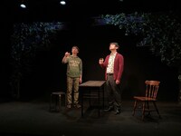 ラボチプロデュース ぷらすのと☆えれき「沼部、陸へ上がる」大阪公演より。