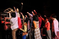 12月アトリエの会「文・分・異聞（ブン・ブン・イブン）」より。（撮影：宮川舞子）