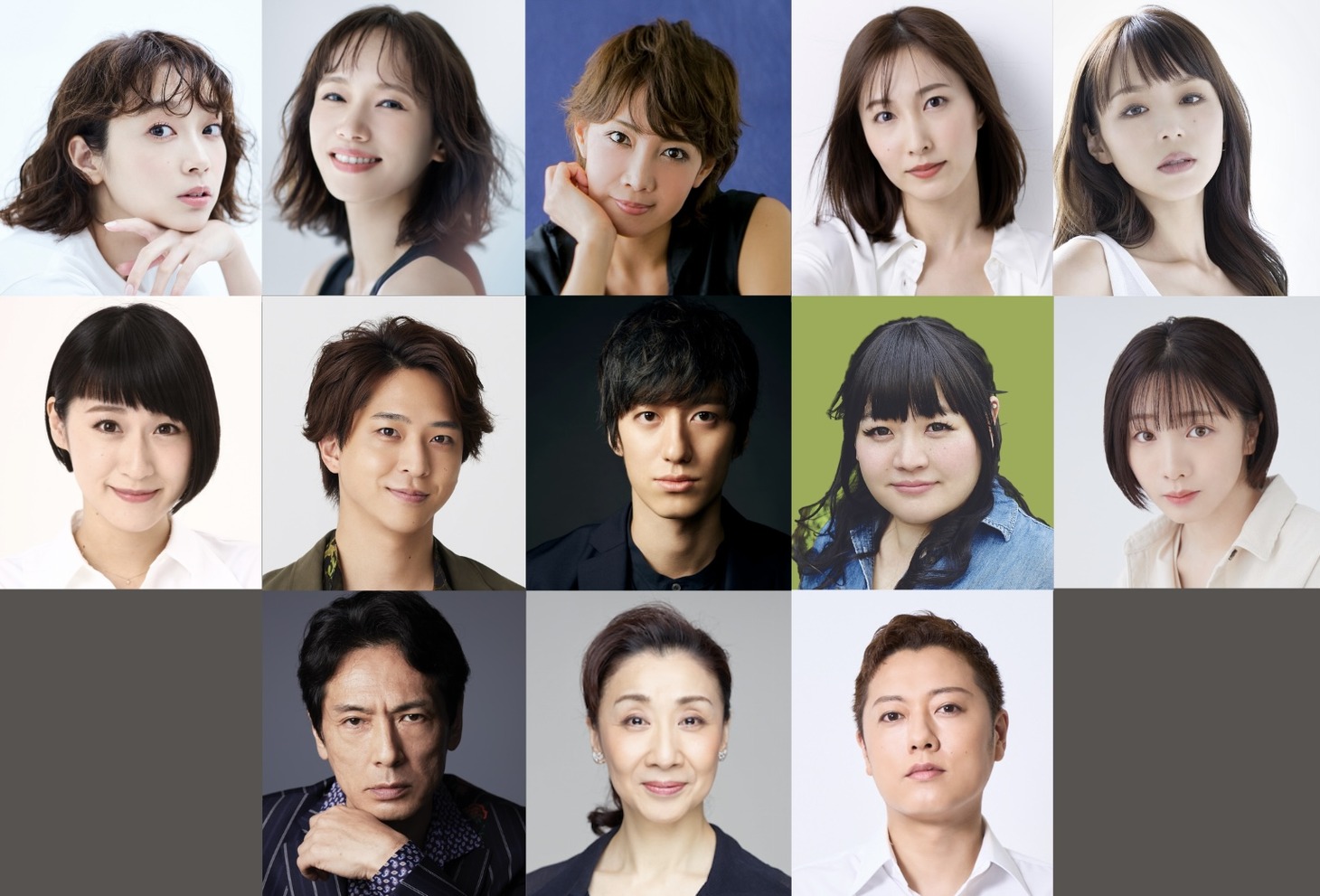 「A new musical『FACTORY GIRLS～私が描く物語～』」出演者