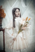 河本彩伽扮する竜胆。