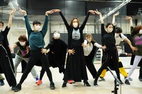 ミュージカル「キングアーサー」稽古の様子。（撮影：田中亜紀）