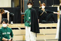 ミュージカル「キングアーサー」稽古の様子。（撮影：田中亜紀）