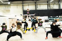 ミュージカル「キングアーサー」稽古の様子。（撮影：田中亜紀）