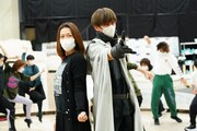 ミュージカル「キングアーサー」稽古の様子。(撮影:田中亜紀)