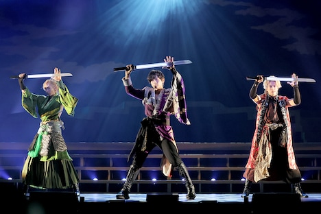 荒牧慶彦 俳優デビュー10周年記念公演「殺陣まつり～和風三国志～」より。