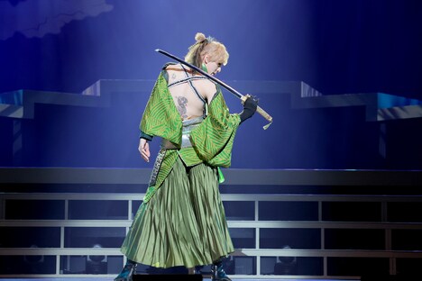 荒牧慶彦 俳優デビュー10周年記念公演「殺陣まつり～和風三国志～」より。