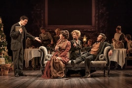 NTlive「レオポルトシュタット」トークイベントに小川絵梨子&那須佐代子が参加