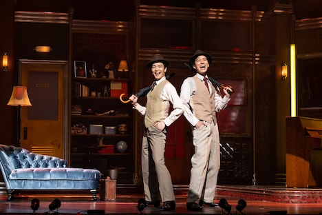 「ミュージカル『ダブル・トラブル』（A Musical Tour de Farce）=2022-23冬=」Team Eより。（撮影：岡千里）