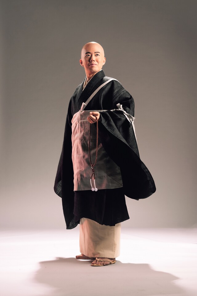 藤山扇治郎扮する親鸞。（提供：松竹）