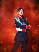 川島芳子役の玉置成実のビジュアル。