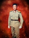 李将軍役の加藤靖久のビジュアル。
