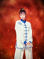 潘月華役の明音亜弥のビジュアル。