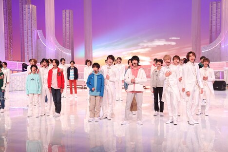 「SHIONOGI MUSIC FAIR」1月7日放送回より。(c)フジテレビ