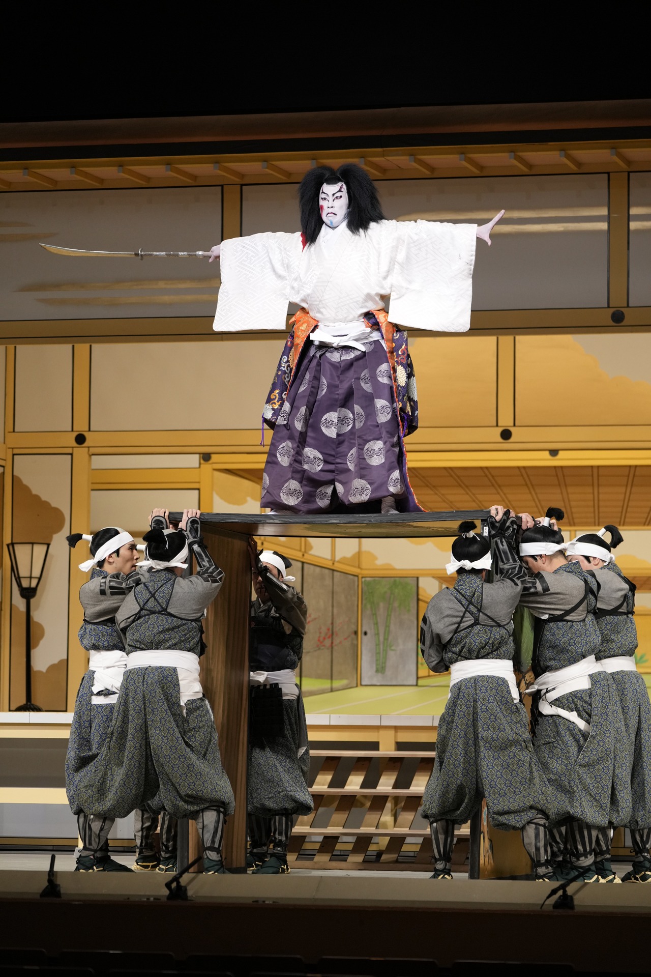 初春歌舞伎公演 市川團十郎襲名記念プログラム「SANEMORI」より。