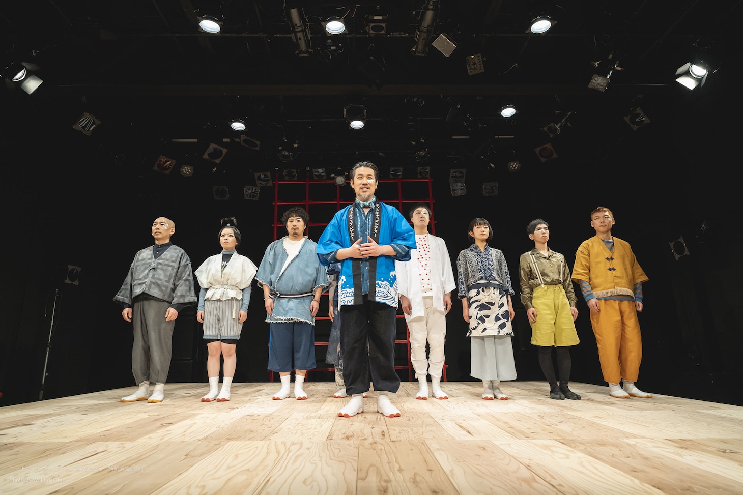 ニットキャップシアター 第43回公演「補陀落渡海記」より。