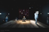 ニットキャップシアター 第43回公演「補陀落渡海記」より。