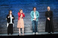 「ザ・ビューティフル・ゲーム」取材会の様子。