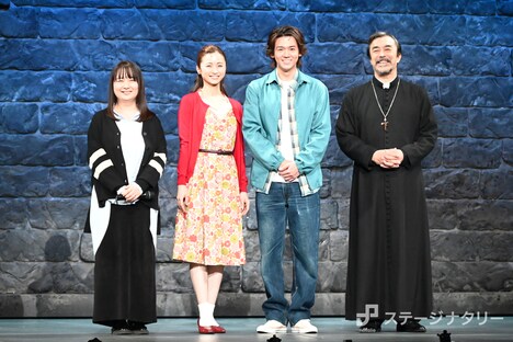 「ザ・ビューティフル・ゲーム」取材会の様子。