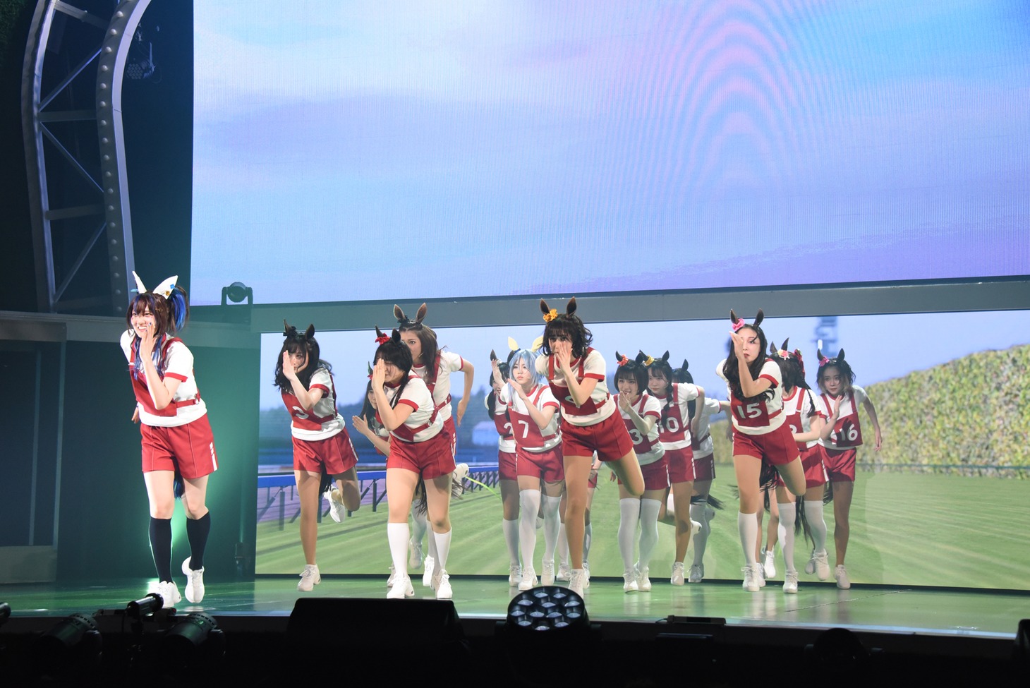 「舞台『ウマ娘 プリティーダービー』～Sprinters' Story～」より。