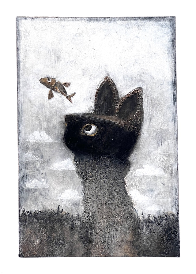 人形劇団プーク「ねこはしる」ビジュアル