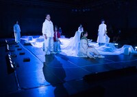 東京演劇道場 第二回公演「わが町」より。（撮影：引地信彦）