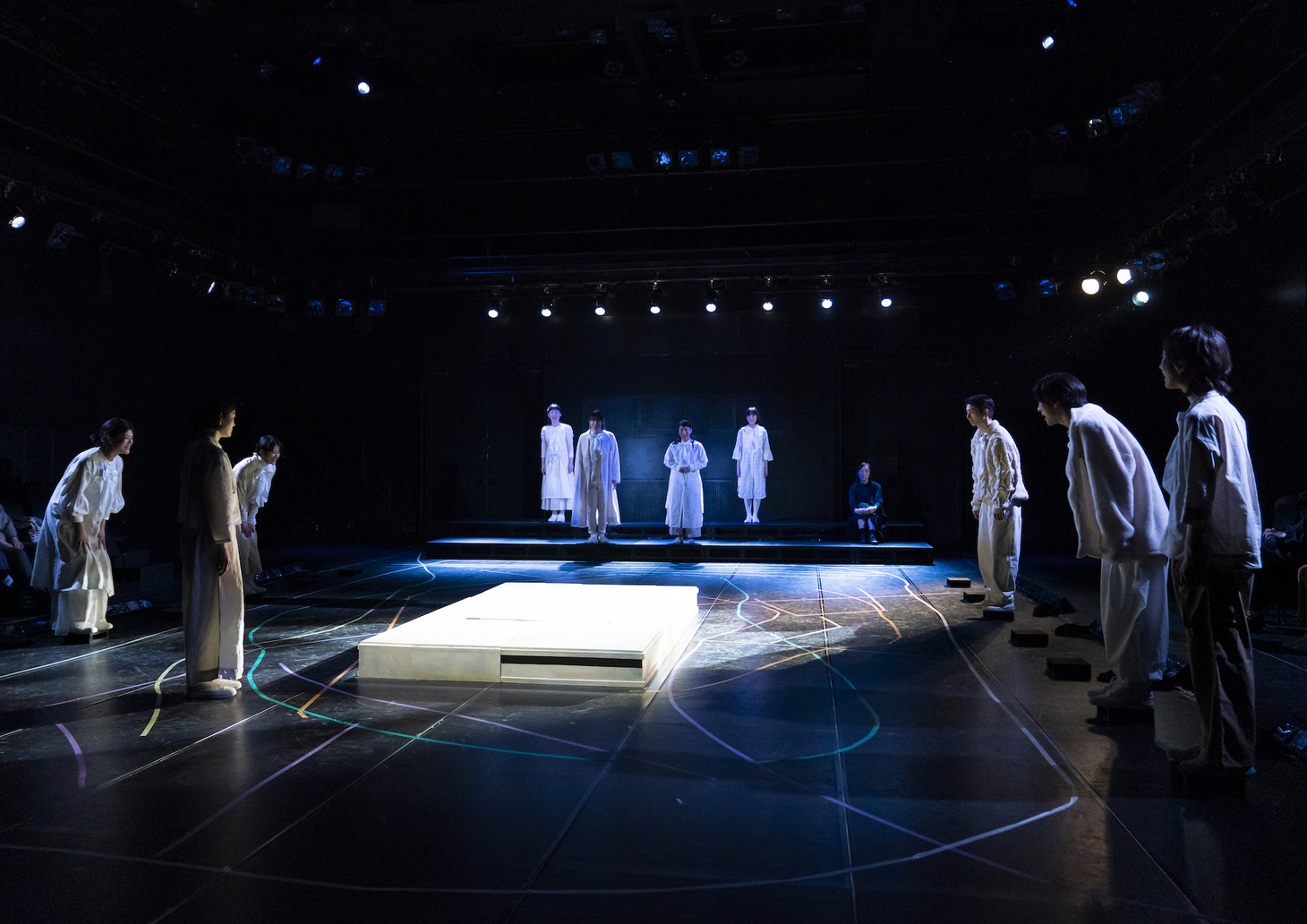 東京演劇道場 第二回公演「わが町」より。（撮影：引地信彦）