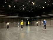 「文化センターの危機」稽古の様子。(提供:ロームシアター京都)