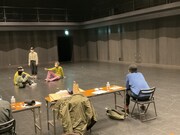 「文化センターの危機」稽古の様子。(提供:ロームシアター京都)