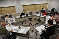 第22回AAF戯曲賞の公開最終審査会の様子。