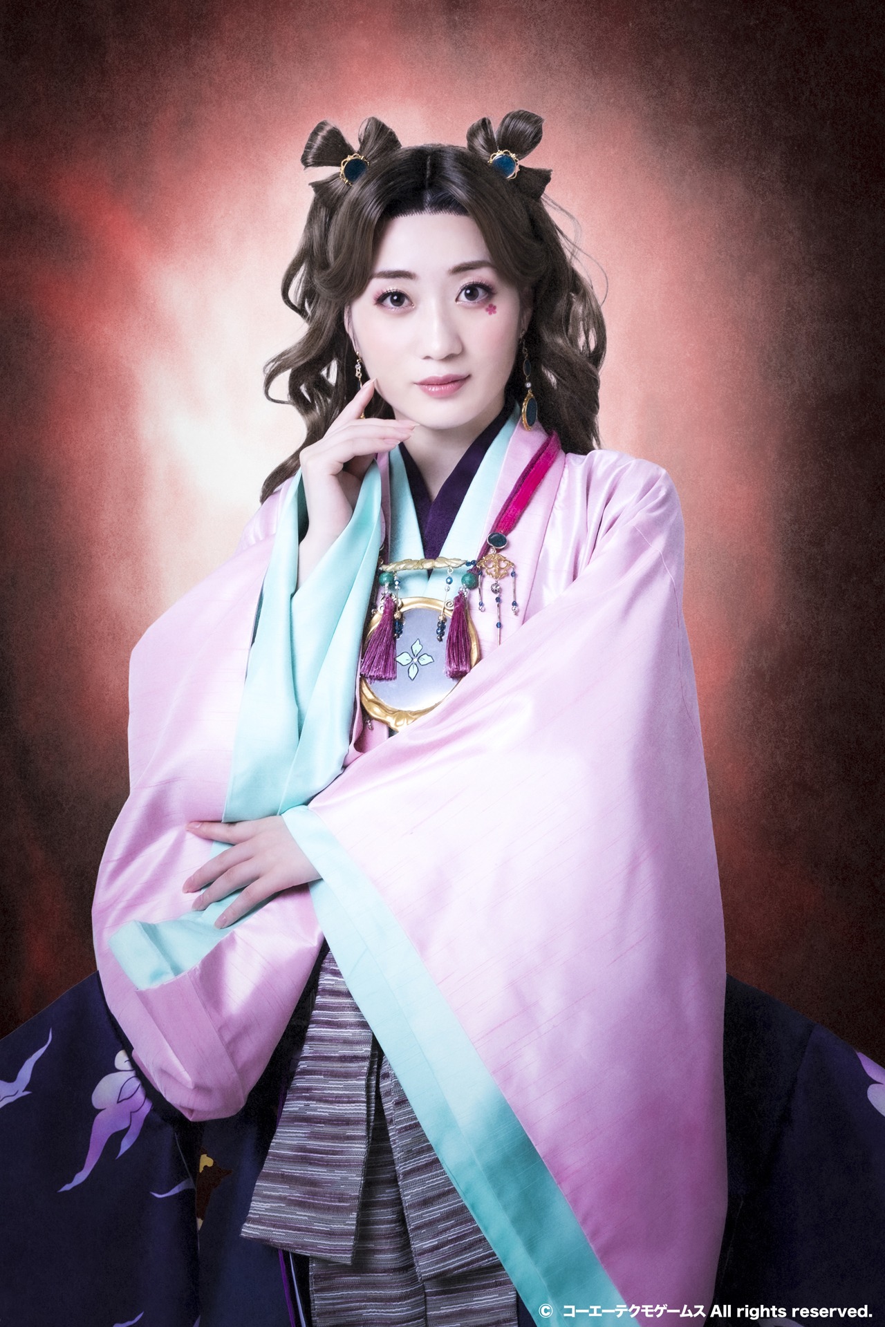 幸田彩加扮する北条政子。