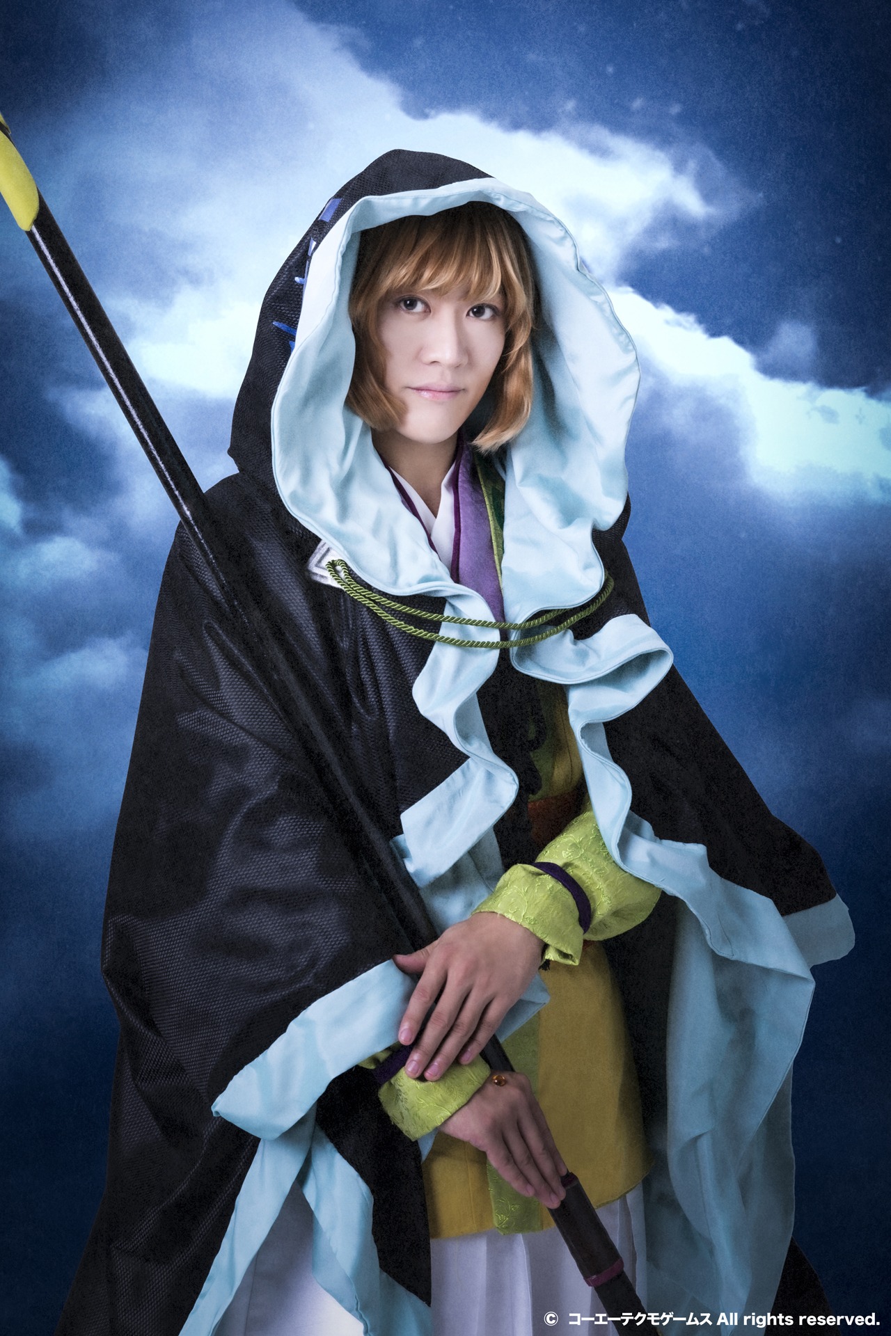 服部武雄扮する武蔵坊弁慶（再縁）。