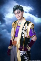 フクシノブキ扮する梶原景時（再縁）。