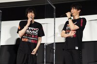 「『ヒプノシスマイク -Division Rap Battle-』Rule the Stage《どついたれ本舗 VS Buster Bros!!!》-Cinema Edit-」公開記念舞台挨拶より。