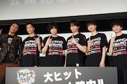 「『ヒプノシスマイク -Division Rap Battle-』Rule the Stage《どついたれ本舗 VS Buster Bros!!!》-Cinema Edit-」公開記念舞台挨拶より。
