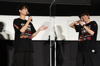 「『ヒプノシスマイク -Division Rap Battle-』Rule the Stage《どついたれ本舗 VS Buster Bros!!!》-Cinema Edit-」公開記念舞台挨拶より。