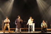 朗読劇「武士とジェントルマン」より。(撮影:曳野若菜)