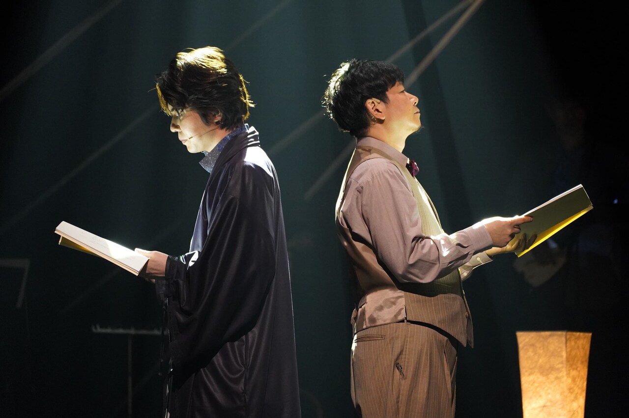 末原拓馬手がける朗読劇「武士とジェントルマン」開幕、声優が日替わりで出演