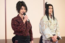 左から横浜流星、中村隼人。