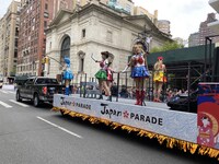 ニューヨークで開催された「Japan Parade」の様子。(c)Naoko Takeuchi・PNP / “Pretty Guardian Sailor Moon” The Super Live Production Committee
Photo by The Associated Press （Courtesy of Gorgeous Entertainment）の様子。
