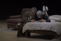 舞台「博士の愛した数式」より。（撮影：山田毅）